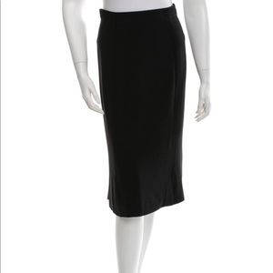 Black Prada Pencil skirt size 2 - like new